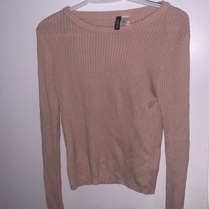 Ribbed sweater